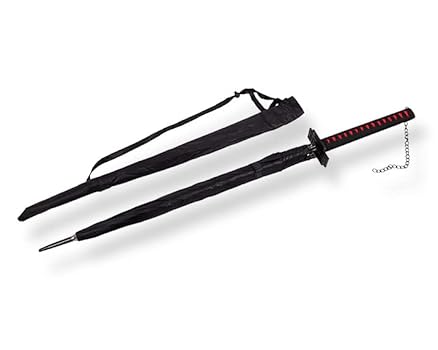 Amazon.co.jp: BLEACH ブリーチ 斬魄刀 傘 黒崎 一護 天鎖斬月